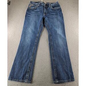 Ariat Jeans Mens 35x34 Blue M4 Relaxed Bootcut Denim Workwear